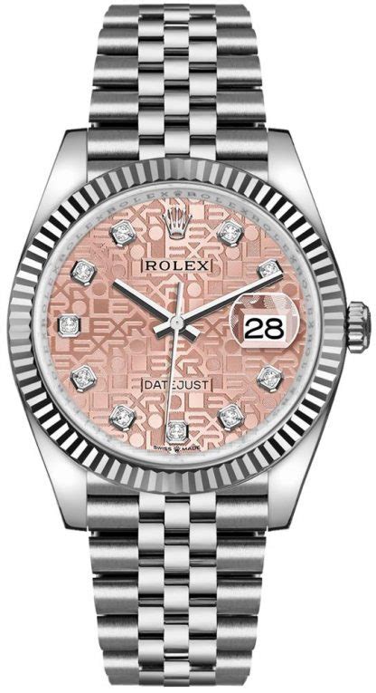 rolex donna rosa giubile